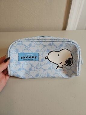 Peanuts Snoopy Miniso Small Pencil Makeup Bag